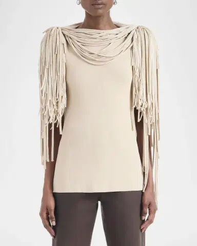 Altuzarra Carrington Scarf Top | Thumbnail 4 Altuzarra Carrington Scarf Top | Thumbnail 4