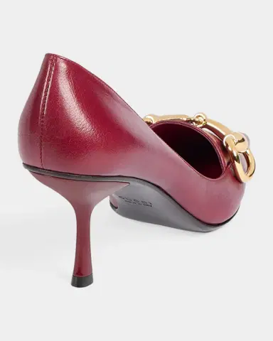 Gucci 75mm Boulevard Leather Pumps | Thumbnail 2 Gucci 75mm Boulevard Leather Pumps | Thumbnail 2