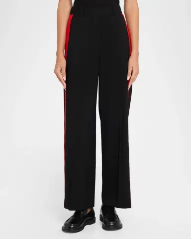 LOEWE Side-Stripe Relaxed-Leg Trousers | Thumbnail 4 LOEWE Side-Stripe Relaxed-Leg Trousers | Thumbnail 4