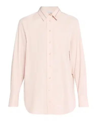 PESERICO Chain-Trim Stretch Cotton Shirt | Thumbnail 1 PESERICO Chain-Trim Stretch Cotton Shirt | Thumbnail 1