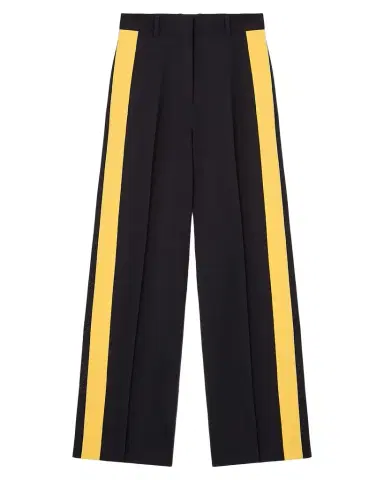 LOEWE Side-Stripe Relaxed-Leg Trousers | Thumbnail 1 LOEWE Side-Stripe Relaxed-Leg Trousers | Thumbnail 1