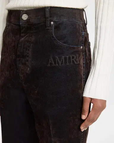 AMIRI Men's Flock MA Fit Five-Pocket Pants | Thumbnail 5 AMIRI Men's Flock MA Fit Five-Pocket Pants | Thumbnail 5