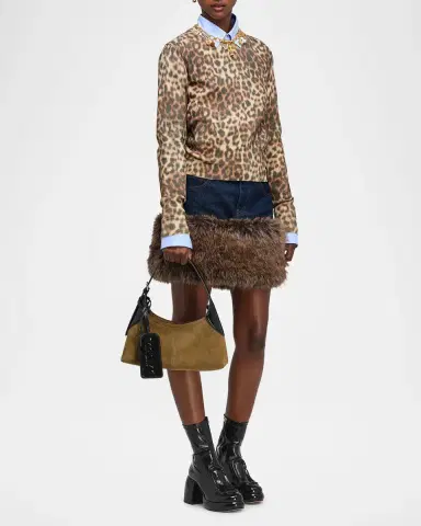 Marc Jacobs Leopard-Print Cotton Sweater | Thumbnail 2 Marc Jacobs Leopard-Print Cotton Sweater | Thumbnail 2
