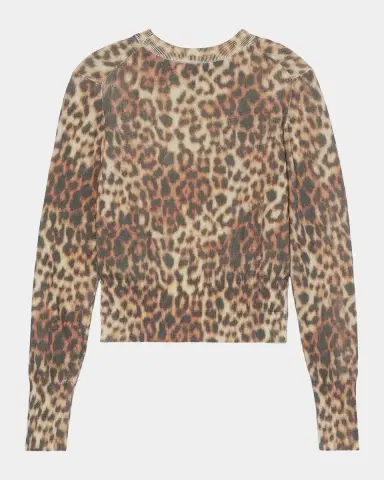 Marc Jacobs Leopard-Print Cotton Sweater | Thumbnail 3 Marc Jacobs Leopard-Print Cotton Sweater | Thumbnail 3