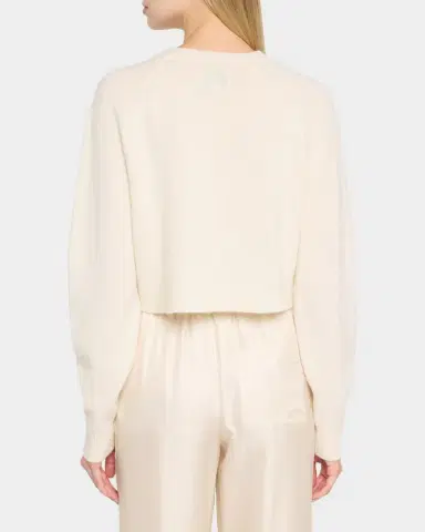 Loulou de Saison Heike Cashmere Crop Cardigan | Thumbnail 3 Loulou de Saison Heike Cashmere Crop Cardigan | Thumbnail 3