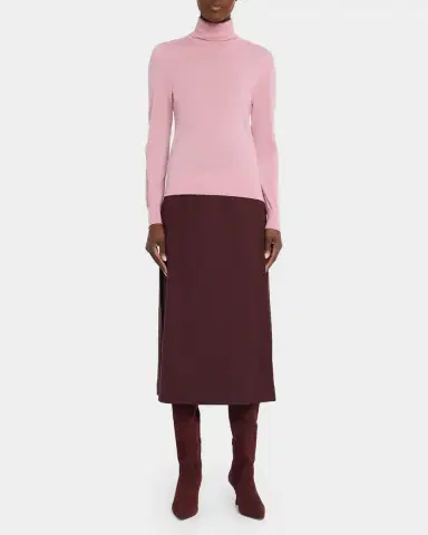 Lafayette 148 New York A-Line Stretch Wool Midi Skirt | Thumbnail 2 Lafayette 148 New York A-Line Stretch Wool Midi Skirt | Thumbnail 2