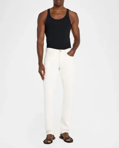 Tom Ford Men's Cole Smooth Leather Sandals | Thumbnail 3 Tom Ford Men's Cole Smooth Leather Sandals | Thumbnail 3