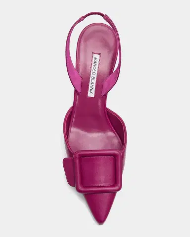 Manolo Blahnik Maysli 70MM Slingback Pumps | Thumbnail 5 Manolo Blahnik Maysli 70MM Slingback Pumps | Thumbnail 5