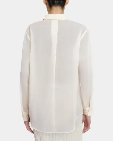 Akris Sheer Wool-Blend Shirt | Thumbnail 3 Akris Sheer Wool-Blend Shirt | Thumbnail 3