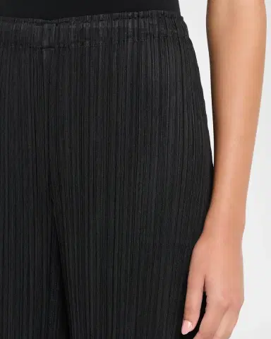 Issey Miyake Monthly Colors: July Pleated Wide-Leg Crop Pants | Thumbnail 5 Issey Miyake Monthly Colors: July Pleated Wide-Leg Crop Pants | Thumbnail 5