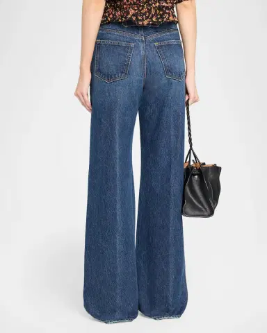 Ulla Johnson The Jasmine Low-Rise Jeans | Thumbnail 3 Ulla Johnson The Jasmine Low-Rise Jeans | Thumbnail 3