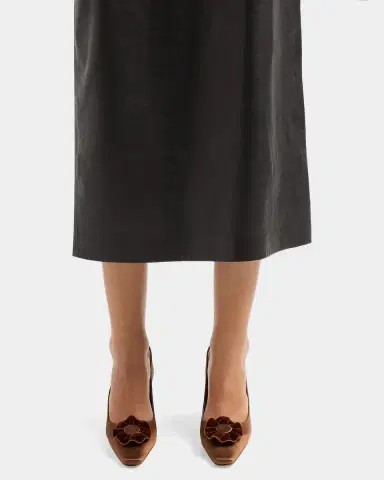 Manolo Blahnik Fortan 70MM Satin Stiletto Pumps | Thumbnail 2 Manolo Blahnik Fortan 70MM Satin Stiletto Pumps | Thumbnail 2