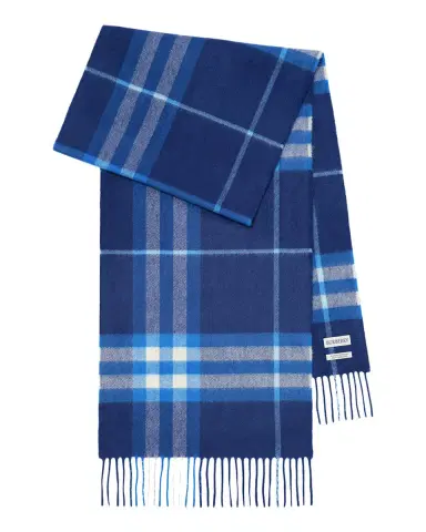Burberry Men's Check Cashmere Scarf | Thumbnail 3 Burberry Men's Check Cashmere Scarf | Thumbnail 3
