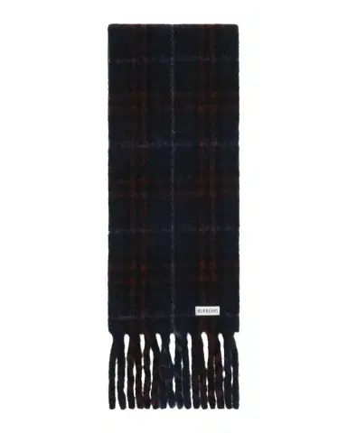 Burberry Men's Narrow Check Alpaca Wool-Blend Scarf | Thumbnail 3 Burberry Men's Narrow Check Alpaca Wool-Blend Scarf | Thumbnail 3