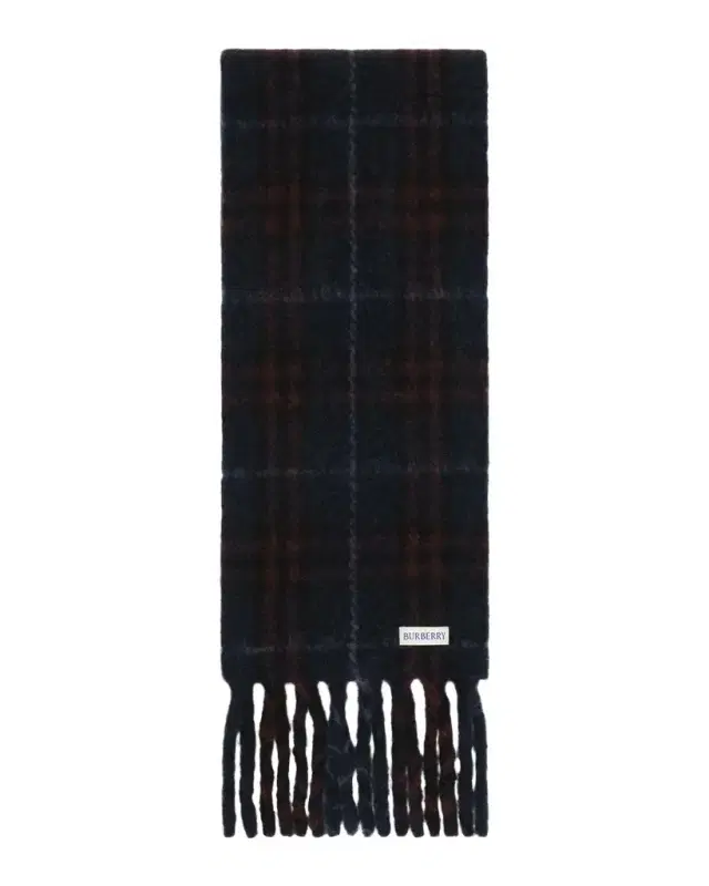 Men's Narrow Check Alpaca Wool-Blend Scarf Men's Narrow Check Alpaca Wool-Blend Scarf
