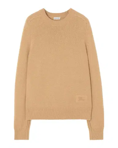 Burberry Constance Cashmere Crewneck Sweater | Thumbnail 1 Burberry Constance Cashmere Crewneck Sweater | Thumbnail 1