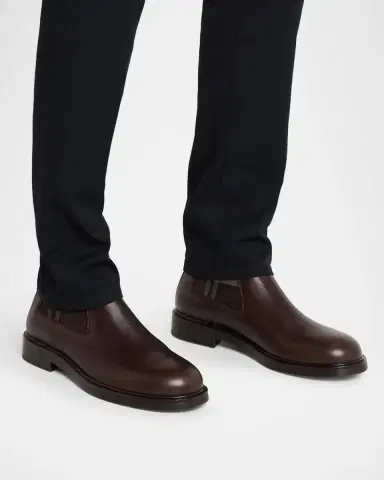 Burberry Men's Pembroke Chelsea Boots | Thumbnail 2 Burberry Men's Pembroke Chelsea Boots | Thumbnail 2