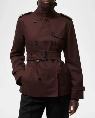 Burberry Lakefield Garbardine Trench Jacket | Thumbnail 4 Burberry Lakefield Garbardine Trench Jacket | Thumbnail 4