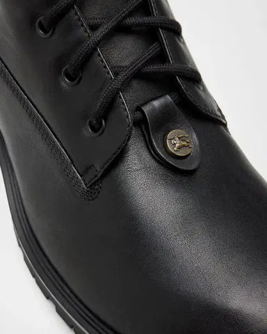 Burberry Men's Durham Leather Combat Boots | Thumbnail 3 Burberry Men's Durham Leather Combat Boots | Thumbnail 3