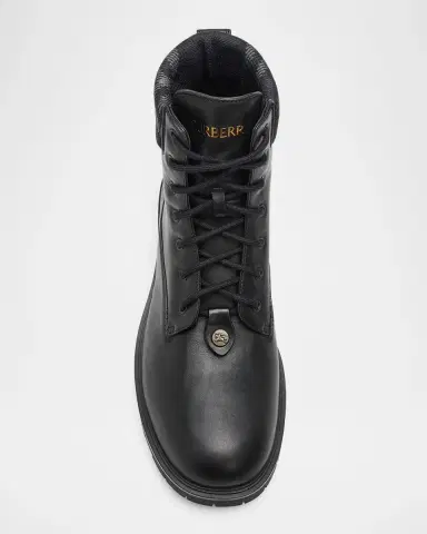 Burberry Men's Durham Leather Combat Boots | Thumbnail 4 Burberry Men's Durham Leather Combat Boots | Thumbnail 4