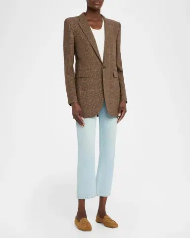 Stuart Weitzman Bryant Elasticized-Back Suede Loafers | Thumbnail 3 Stuart Weitzman Bryant Elasticized-Back Suede Loafers | Thumbnail 3