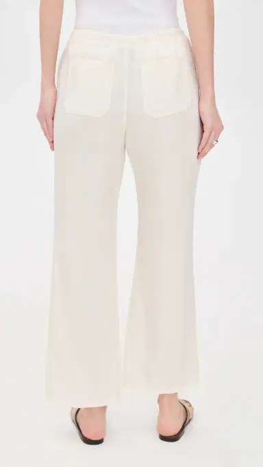 Marine Layer inen Drawstring Pants Antique White | Thumbnail 3 Marine Layer inen Drawstring Pants Antique White | Thumbnail 3