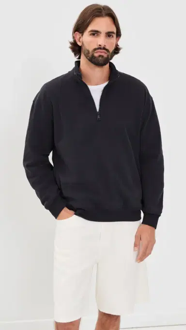 Beyond Yoga uxefleece Half Zip Pullover Black | Thumbnail 2 Beyond Yoga uxefleece Half Zip Pullover Black | Thumbnail 2