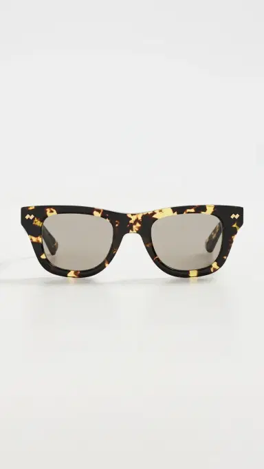 Bottega Veneta Dizzy Squared Sunglasses Havana-Havana-Brown One Size | Thumbnail 2 Bottega Veneta Dizzy Squared Sunglasses Havana-Havana-Brown One Size | Thumbnail 2