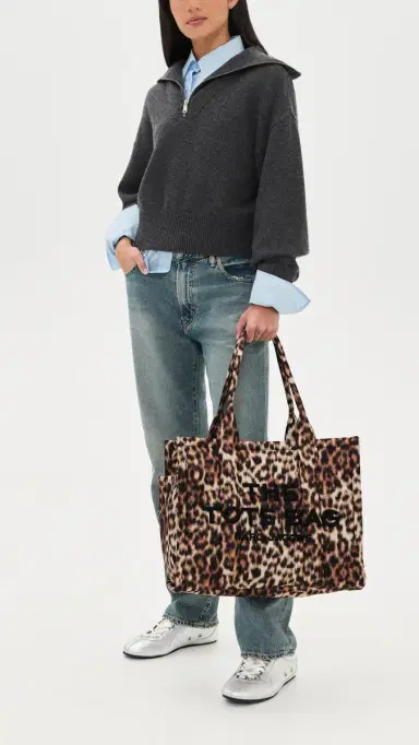 Marc Jacobs The Large Puffy Tote Bag Brown Multi One Size | Thumbnail 3 Marc Jacobs The Large Puffy Tote Bag Brown Multi One Size | Thumbnail 3