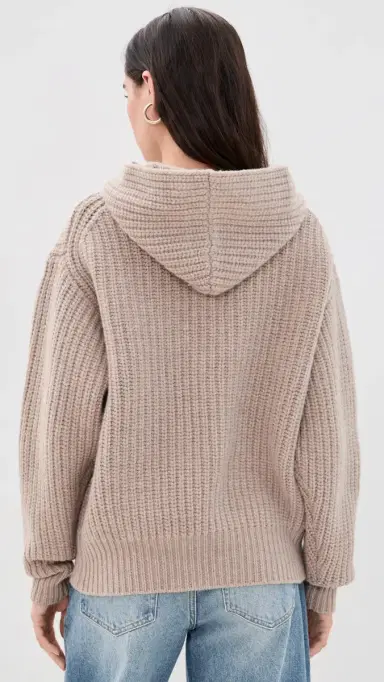 Hommegirls Chunky Knit Hoodie | Thumbnail 3 Hommegirls Chunky Knit Hoodie | Thumbnail 3