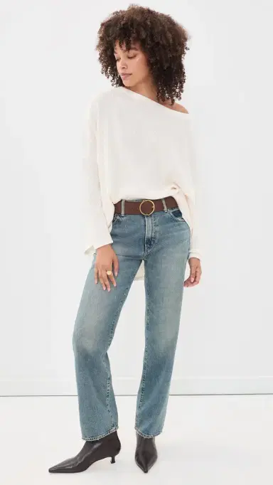 Free People Latte Blues Thermal Top | Thumbnail 5 Free People Latte Blues Thermal Top | Thumbnail 5