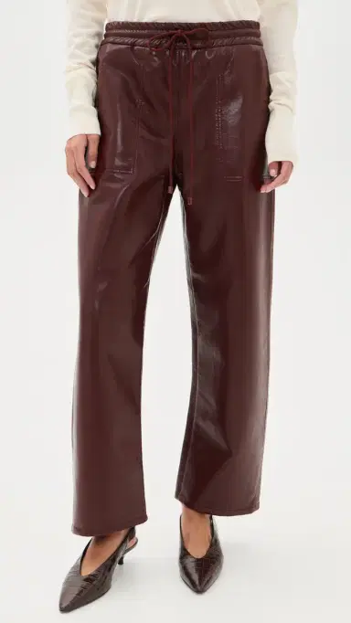 Citizens of Humanity Rework Pull On Pants Burgundy | Thumbnail 2 Citizens of Humanity Rework Pull On Pants Burgundy | Thumbnail 2