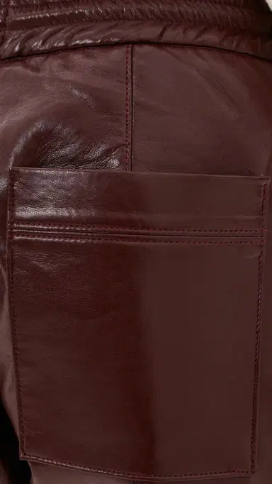 Citizens of Humanity Rework Pull On Pants Burgundy | Thumbnail 6 Citizens of Humanity Rework Pull On Pants Burgundy | Thumbnail 6