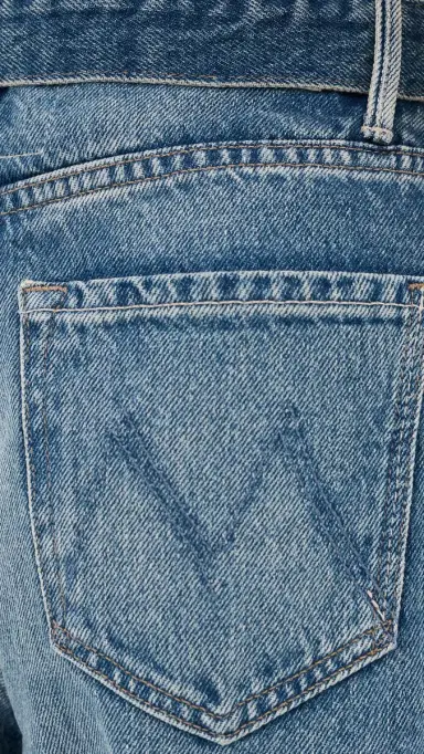 Mother The Belted Spoonful Nerdy Barrel Jeans Tootsie | Thumbnail 6 Mother The Belted Spoonful Nerdy Barrel Jeans Tootsie | Thumbnail 6