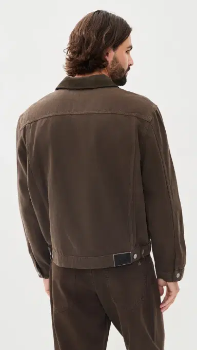 Frame Canvas Utility Jacket Vintage ocha | Thumbnail 3 Frame Canvas Utility Jacket Vintage ocha | Thumbnail 3