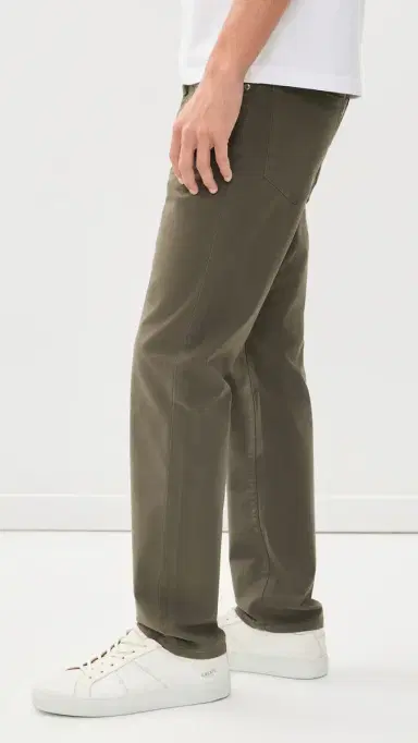 Joe's Jeans The Brixton Slim Straight Luxe Twill Pants Tea Leaf | Thumbnail 4 Joe's Jeans The Brixton Slim Straight Luxe Twill Pants Tea Leaf | Thumbnail 4