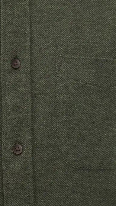 Faherty Coastline Knit Button Down Shirt Forest Canyon Twill | Thumbnail 6 Faherty Coastline Knit Button Down Shirt Forest Canyon Twill | Thumbnail 6