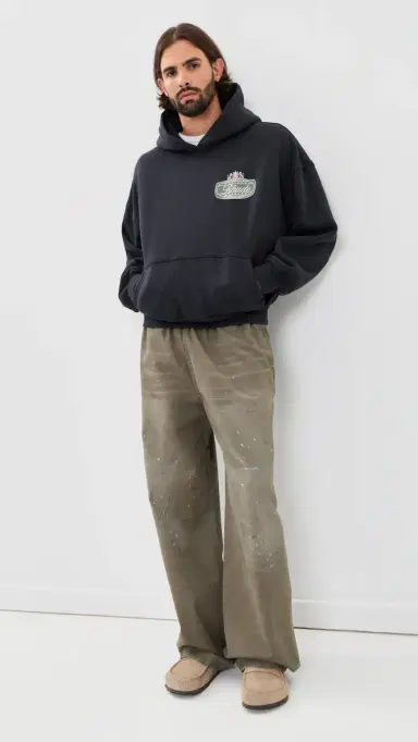 Rhude Desert Crest Hoodie Vtg Black/ilver | Thumbnail 5 Rhude Desert Crest Hoodie Vtg Black/ilver | Thumbnail 5
