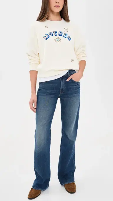 Mother The Bookie Sneak Jeans Buckaroo | Thumbnail 5 Mother The Bookie Sneak Jeans Buckaroo | Thumbnail 5
