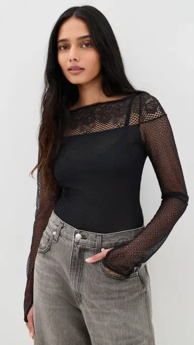 Free People Night Mode Layering Top | Thumbnail 2 Free People Night Mode Layering Top | Thumbnail 2