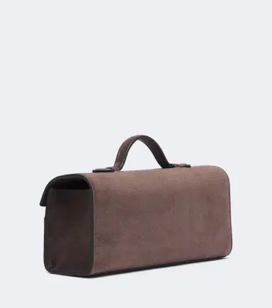 Savette Symmetry Slim suede top-handle bag | Thumbnail 2 Savette Symmetry Slim suede top-handle bag | Thumbnail 2