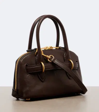 Miu Miu Aventure Mini leather top-handle bag | Thumbnail 3 Miu Miu Aventure Mini leather top-handle bag | Thumbnail 3
