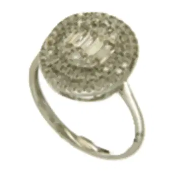 Wish Fine Jewelry 0.66ct Diamond 18K Gold Cluster Ring | Thumbnail 1 Wish Fine Jewelry 0.66ct Diamond 18K Gold Cluster Ring | Thumbnail 1
