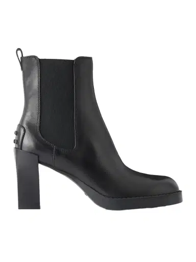 Tod's Tronchetto Elastico 80 Leather Ankle Boots | Thumbnail 1 Tod's Tronchetto Elastico 80 Leather Ankle Boots | Thumbnail 1
