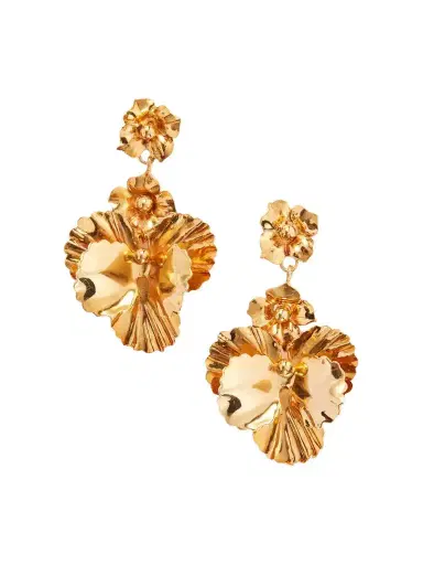 Jennifer Behr Samara Gold-plated Earrings | Thumbnail 1 Jennifer Behr Samara Gold-plated Earrings | Thumbnail 1