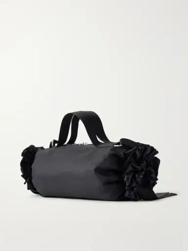Simone Rocha Double Ribbon Rosette Crystal-embellished Satin Shoulder Bag | Thumbnail 4 Simone Rocha Double Ribbon Rosette Crystal-embellished Satin Shoulder Bag | Thumbnail 4