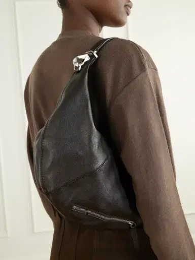 Lemaire Quiver Clip Mini Paneled Full-grain Leather Shoulder Bag | Thumbnail 5 Lemaire Quiver Clip Mini Paneled Full-grain Leather Shoulder Bag | Thumbnail 5