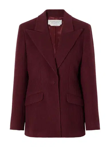 Gabriela Hearst Leiva Cashmere And Wool-blend Blazer | Thumbnail 1 Gabriela Hearst Leiva Cashmere And Wool-blend Blazer | Thumbnail 1