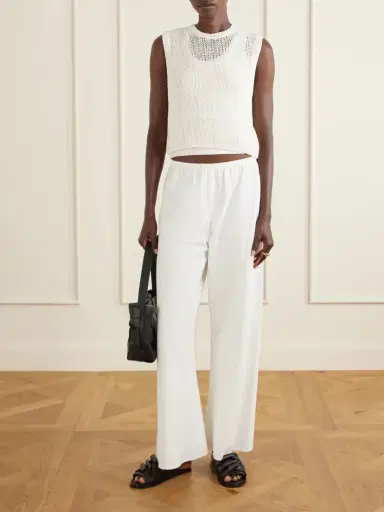 James Perse Knitted Linen And Cotton Tank | Thumbnail 2 James Perse Knitted Linen And Cotton Tank | Thumbnail 2
