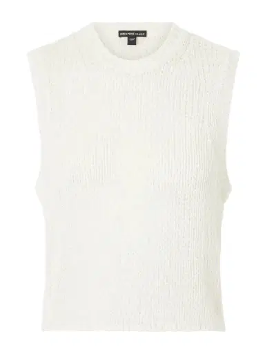 James Perse Knitted Linen And Cotton Tank | Thumbnail 1 James Perse Knitted Linen And Cotton Tank | Thumbnail 1